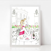 Load image into Gallery viewer, French Afternoon Tea / NEW Art Print