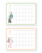 画像をギャラリービューアに読み込む, 卓上カレンダー2026 by YUKA