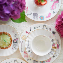 Load image into Gallery viewer, PARIS LOVE Tea Cup & Plate Set《Limited Edition》