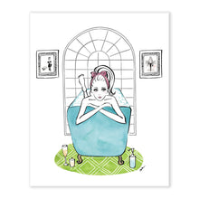 Load image into Gallery viewer, Bath Time / Art Print