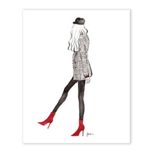 Load image into Gallery viewer, Check Blazer / Art Print