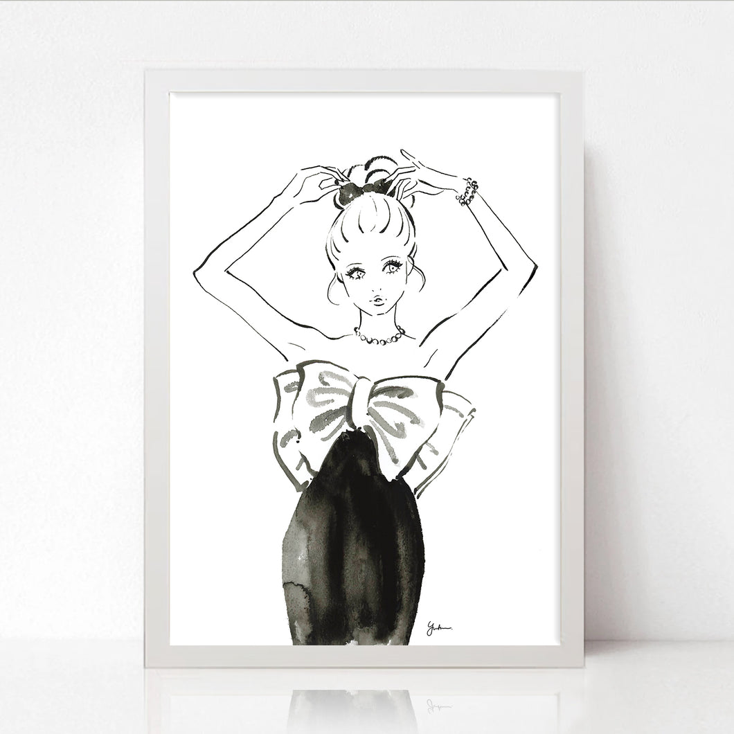 Bow Style / NEW Art Print