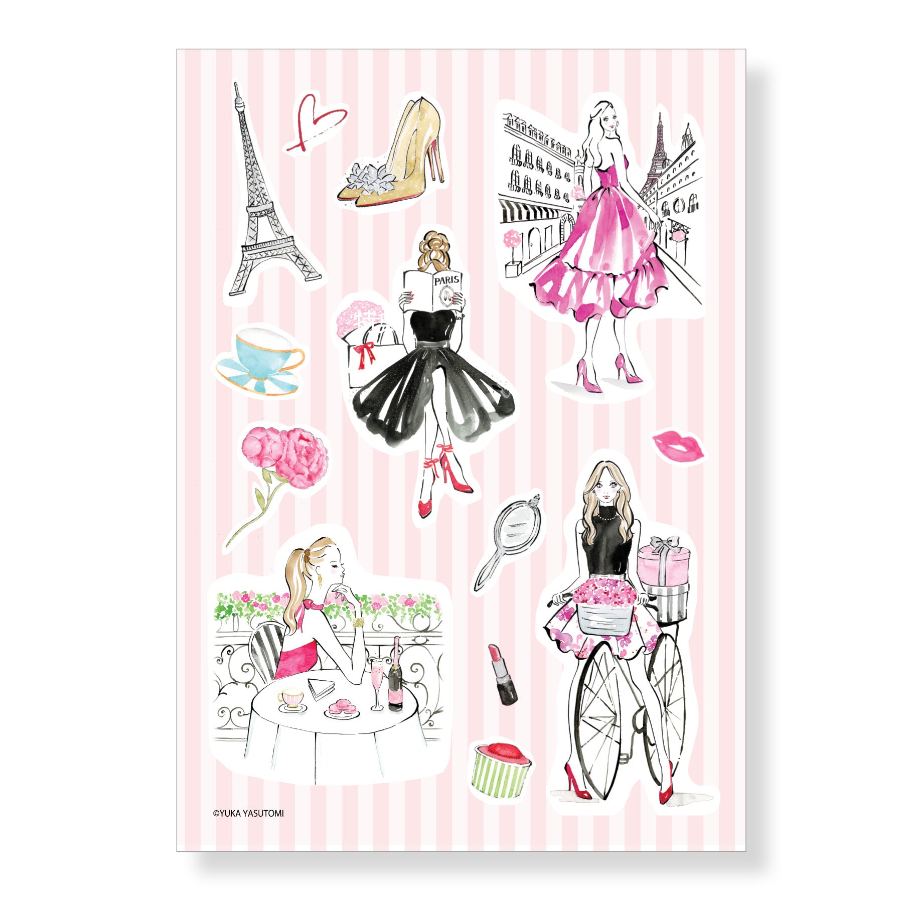 STICKERS – Yuka's Illustration
