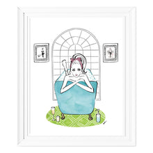 Load image into Gallery viewer, Bath Time / Art Print

