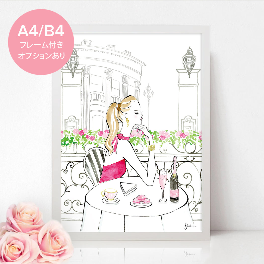 French Afternoon Tea / NEW Art Print