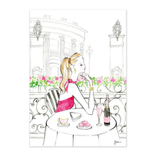 Load image into Gallery viewer, French Afternoon Tea / NEW Art Print
